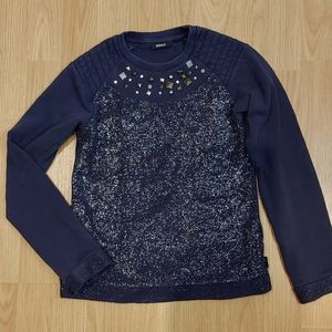 Mexx Girl's Glitter Sweatshir